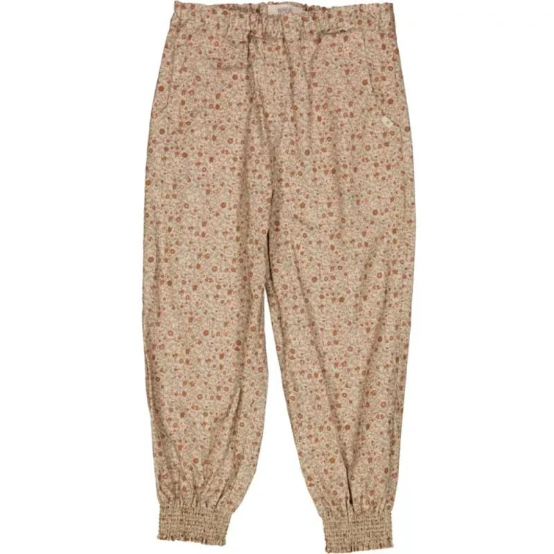 Wheat Sara trousers rose tangled flowers