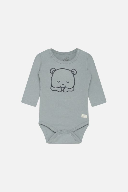 Hust & Claire Bebe body bjørn aqua flow