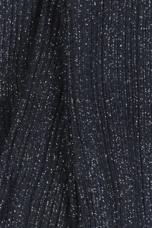 TND glitter tights navy