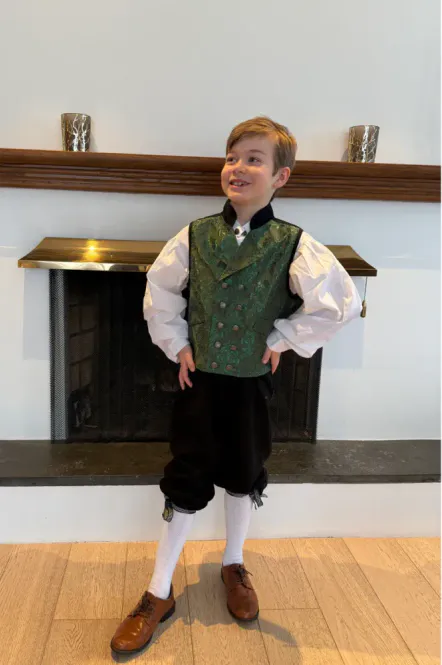 Hovedbilde Salto Mathias grønn festdrakt ...