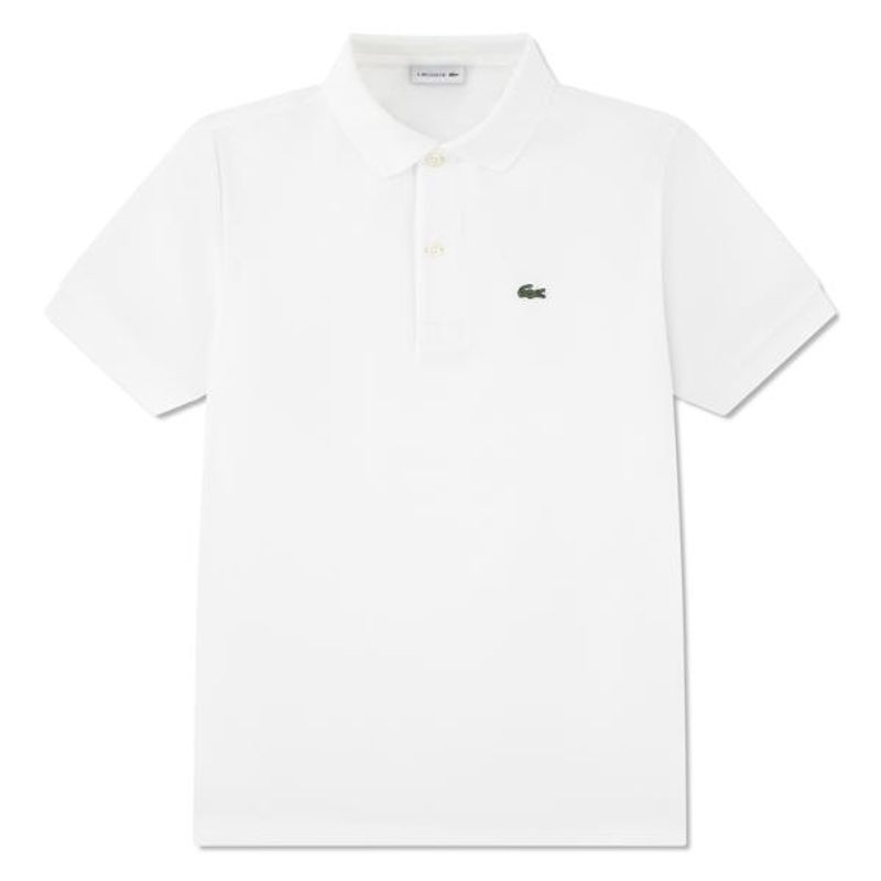 Lacoste pique blanc