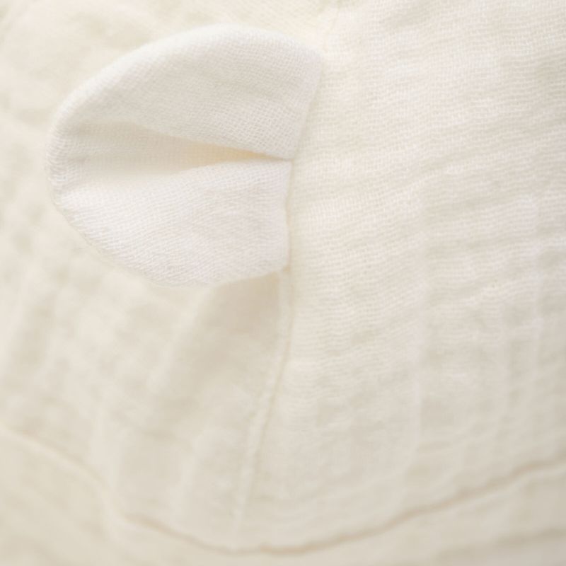 Huttelihut summer hat ears muslin antique white