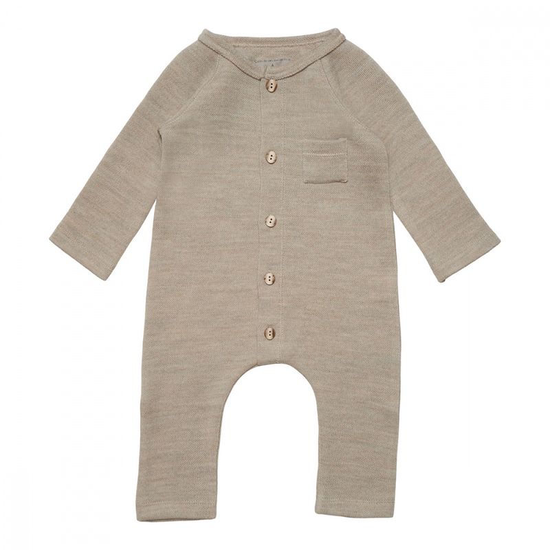 Huttelihut WOOL babydress camel