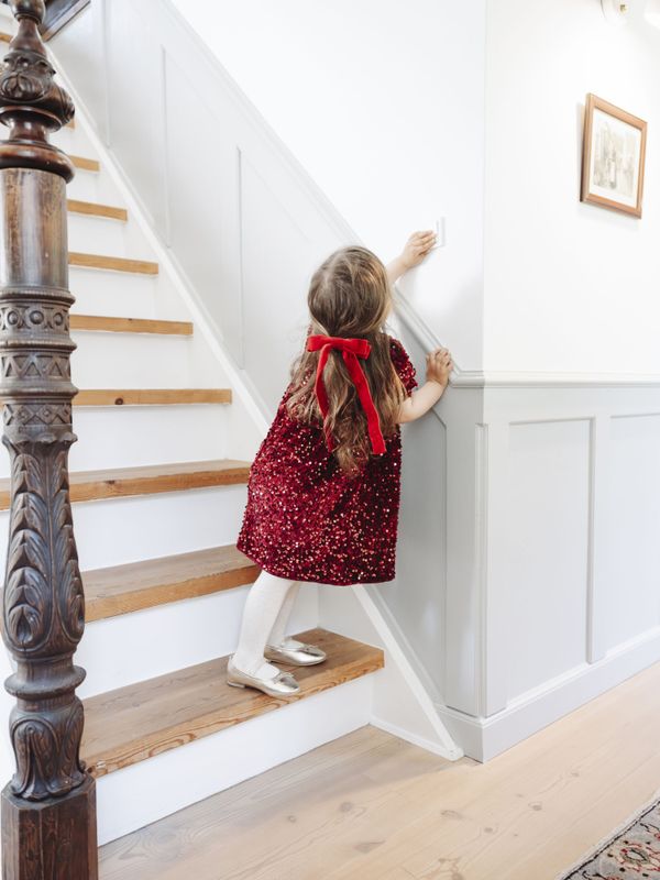 Hust & Claire Karoline sequins kjole new maroon