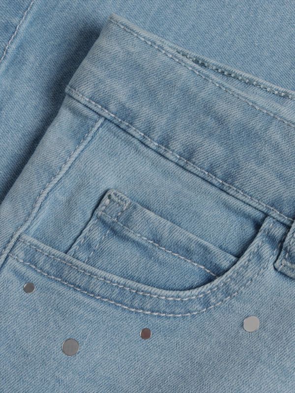 Minymo skirt faded denim