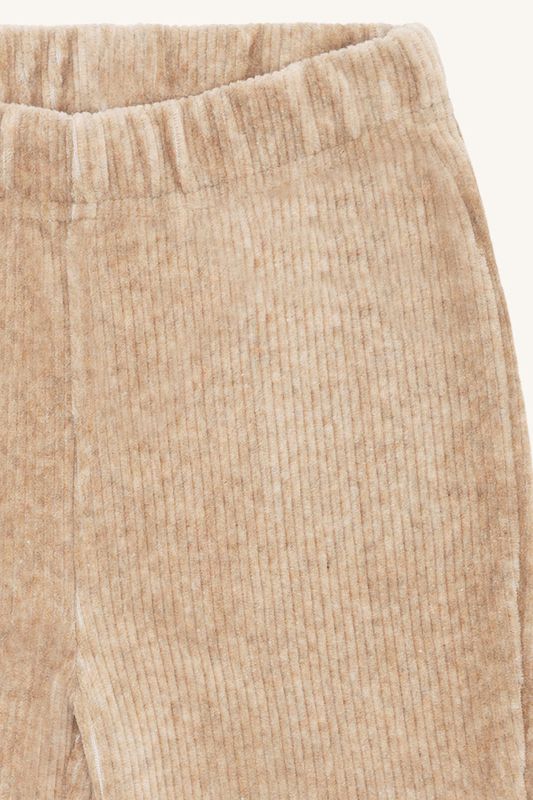 Hust & Claire Thilde ottoman velour biscuit