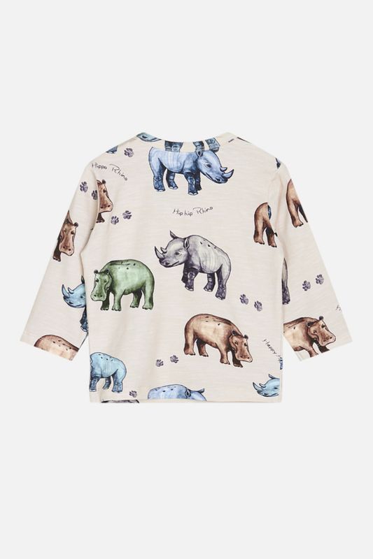 Hust & Claire August t-shirt LS tofu