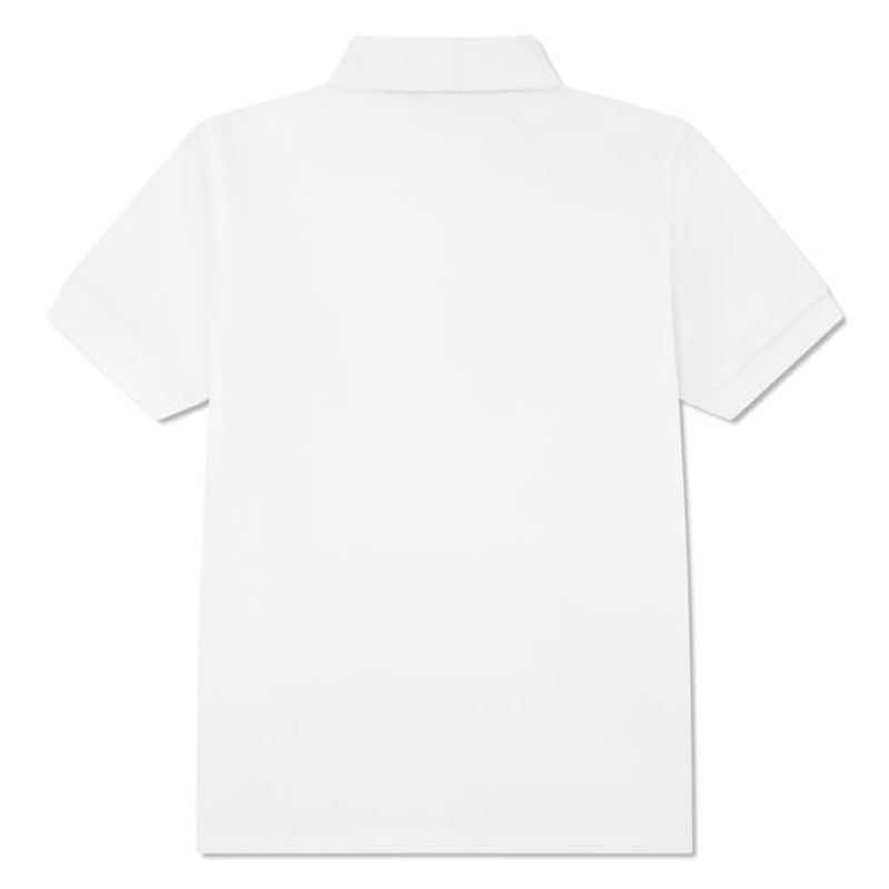 Lacoste pique blanc