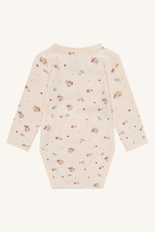 Hust & Claire Bo body ull/bambus flora offwhite