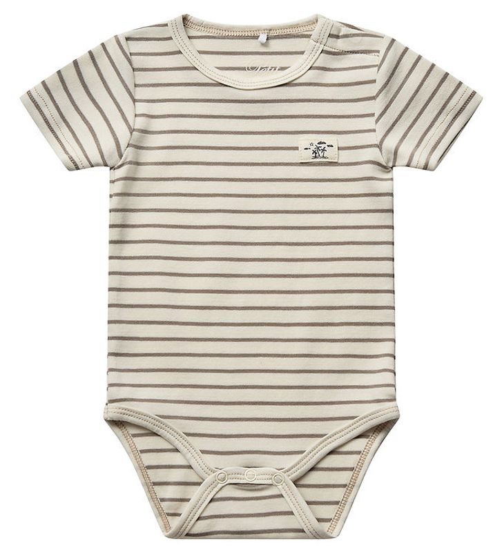 Sofie Schnoor body kortarm striper dusty green