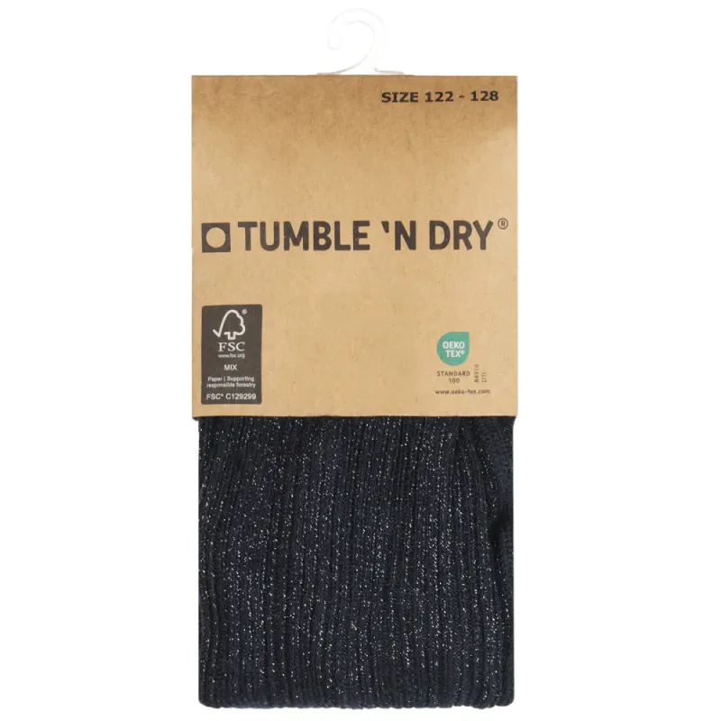 TND glitter tights navy